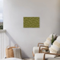 Landelijk - Bloemen -  Groen Tuinposter op houten frame 2 cm dik klein 845 -sfeer1