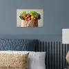 Papieren - Boodschappen - Groente - Kleurrijk poster papier klein -sfeer2
