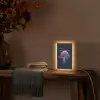 Wolk - Bliksemschicht - Driehoeken - Lijnen Light Box met kabel (Tafellamp) klein -sfeer4