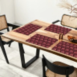 Bloemen - Waaier - Paars Placemat vinyl groot 368 -zzsfeer4_Kitchenyeah-website