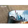 Bomen Frankfurt- Stad - Skyline - Brug Placemat vinyl groot -closeup