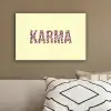 Karma - Luipaardprint - Geel canvas 2cm klein -sfeer3