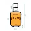 Kawai - Tijger - Oranje Kinderkoffer - Zwart klein -productfoto_formaten