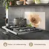 Bloem - Minimalistisch - Groen keuken achterwand spatscherm klein -usp_NL