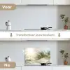 Duin - Waddeneilanden - Water keuken achterwand spatscherm klein -voor_na_NL