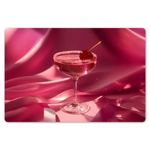Cocktail - Pink - Luxe Placemat vinyl groot -zzsfeer1_Kitchenyeah-website