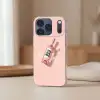 Bubbels - Rosé - Roze Telefoonhoesje iPhone 17 Pro klein -sfeer2