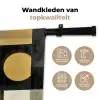 Abstract - Goud - Brons - Vormen - Geometrisch Wandkleed katoen klein -sfeer2
