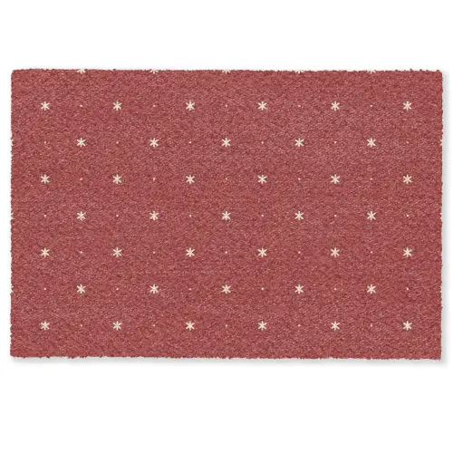 Patroon - Stippen - Sterren - Rood Deurmat klein 898 -zkaufland3d