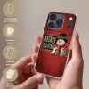 Klassiek - Kerstgroet - Sneeuwpop - Rood Telefoonhoesje iPhone 17 Pro klein -sfeer3_NL