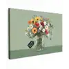 Bloemen - Vaas - Kaartje canvas 2cm klein -z3d