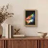 Graffiti - Sport - Voetbal - Schoen - Verf Light Box met kabel (Tafellamp) klein -sfeer2