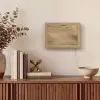 Hout - Bruin - Houtlook Light Box met kabel (Tafellamp) klein -sfeer2