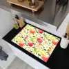 Patroon - Appels - Peren Inductie beschemer met haakjes klein 777 -sfeer1