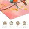 Vogels - Tak - Quote - Roze poster papier klein -closeup_NL