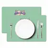 Alpaca - Groen - Bloemendiadeem Placemat vinyl groot -zzsfeer2_Kitchenyeah-website