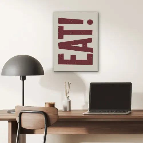 Red - Eten - Vintage - Decoratie PET vilt klein -sfeer5