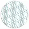 Design - Geometrie - Patroon - Groen Wandcirkel plexiglas klein 852 -3d