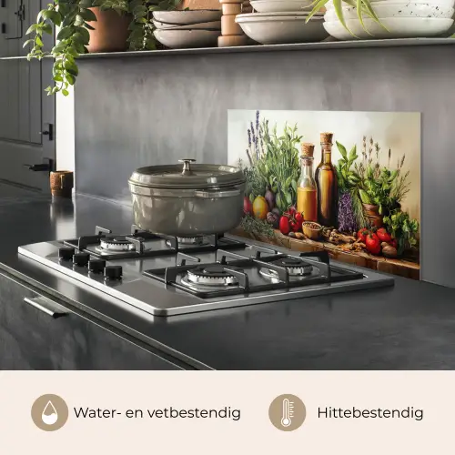 Stilleven - Kruiden - Specerijen - Fruit - Kleurrijk keuken achterwand spatscherm klein -usp_NL