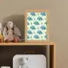 Triceratop - Blauw - Stippen - Boompjes Light Box met kabel klein -sfeer2_kind