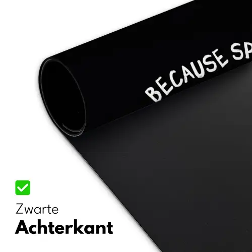 Sardines - Tekst - Vis - Blik Muismat XXL klein -sfeer2
