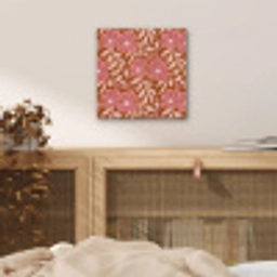Sfeer - Bloemen - Roze aluminium wit klein 46 -sfeer3