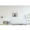 Koala - Bril - Toilet textielposter latten blank klein -kinderkamer