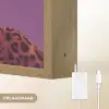 Panter - Zonnebril - Kauwgombel - Roze Light Box met batterij (Wandlamp) middel -USP_websiteoplaadbaarNL