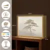Boom - Oosterse stijl - Landschap Light Box met batterij (Wandlamp) middel -USP_websiteoverzichtNL