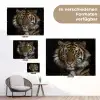 Tijger - Wilde dieren - Portret tuinposter los doek klein -Xsfeer9_DE