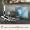 Paardenbloem - Wind - Blauw keuken achterwand spatscherm klein -usp_FR