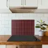Lijnen - Patroon - Bordeaux keuken achterwand spatscherm klein 900 -sfeer2