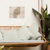 Symmetrische bocht - Koperkleurig tuinposter los doek klein -sfeer7