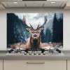 Hert - Dieren - Landschap - Winter - Sneeuw keuken achterwand spatscherm klein -3d_website
