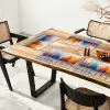 Bomen - Kleurrijk - Natuur - Abstract Placemat vinyl groot -zzsfeer4_Kitchenyeah-website
