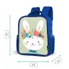 Hippie haas Kinderrugzak - Blauw middel -productfoto_formaten