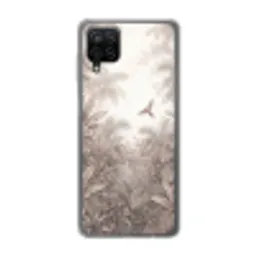 Papagaai - Jungle - Tropisch Telefoonhoesje Samsung Galaxy A12 klein -3d
