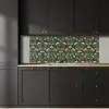 Patroon - Botanisch - Kleurrijk keuken achterwand 2 middel 871 -sfeer1