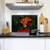 Vrouw - Vruchten - Papaja - Ananas Inductie beschemer met haakjes klein -sfeer2
