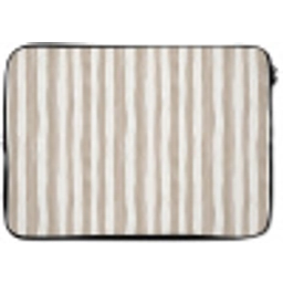 Minimalistisch - Strepen - Beige laptophoes neopreen klein 279 -zkaufland3dotto