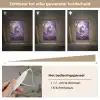 Eenhoorn - Paars - Sprookje - Fantasy dier Light Box met kabel klein -USP_dimbaarNL