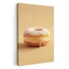 Donut - Romig - Poedersuiker - Beige KitchenYeah - Keuken - Canvas klein -3d