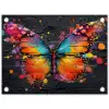 Vlinder van Kleuren tuinposter los doek klein -3d