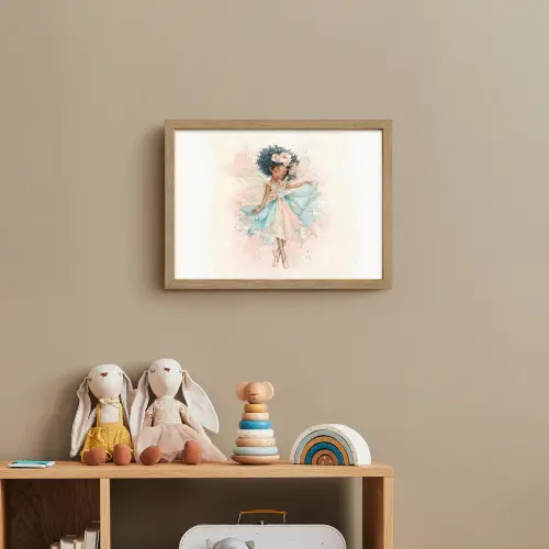 Fee - Pastel - Magie Light Box met batterij (Wandlamp kind) middel -sfeer2_kind