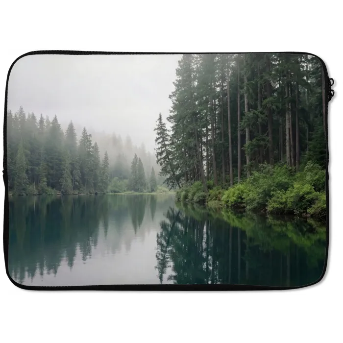 Bergen - Meer - Bos laptophoes neopreen klein -zkaufland3dotto