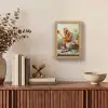 Potten - Kruiden - Hout Light Box met kabel (Tafellamp) klein -sfeer2