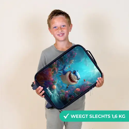 Rif - Koraal - Haai - Dier Kinderkoffer - Zwart klein -sfeer4_NL