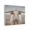 Longhorn - Grasveld - Dier PET vilt klein -3d