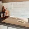 Hazestaartgras - Graanharen - Zonlicht Inductie beschermer vinyl 3mm klein -sfeer3