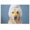 Hond - Badeend - Geel Deurmat klein -zkaufland3d